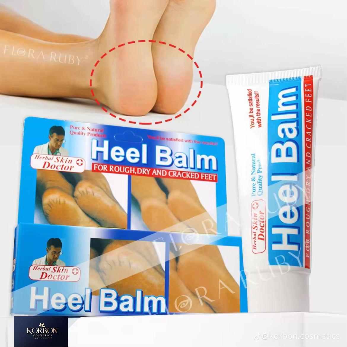 HEEL BALM CREME PARA RACHADURAS NOS PES