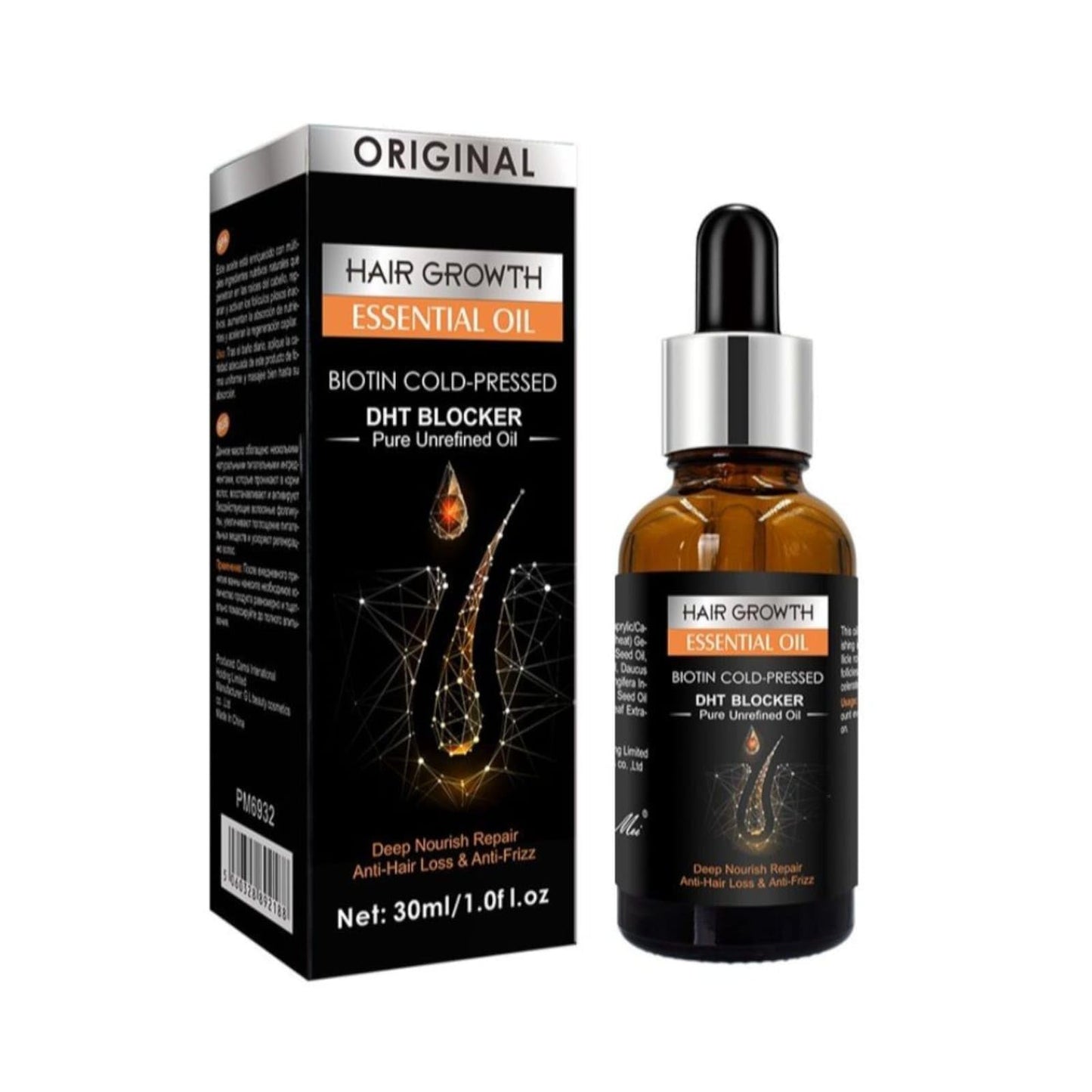 Hair Growth Essential Oil- Óleo Essencial para Crescimento Capilar 🌿